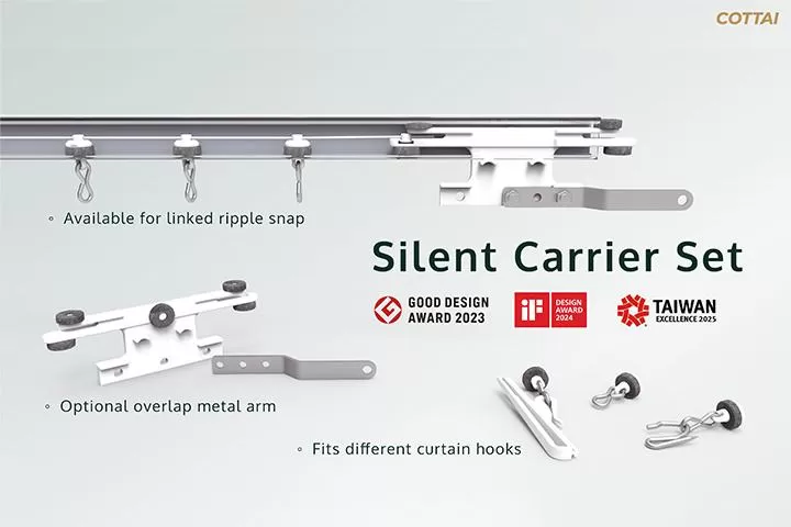 Silent Carrier Set (Taiwan Excellence & Good Design & iF Design)